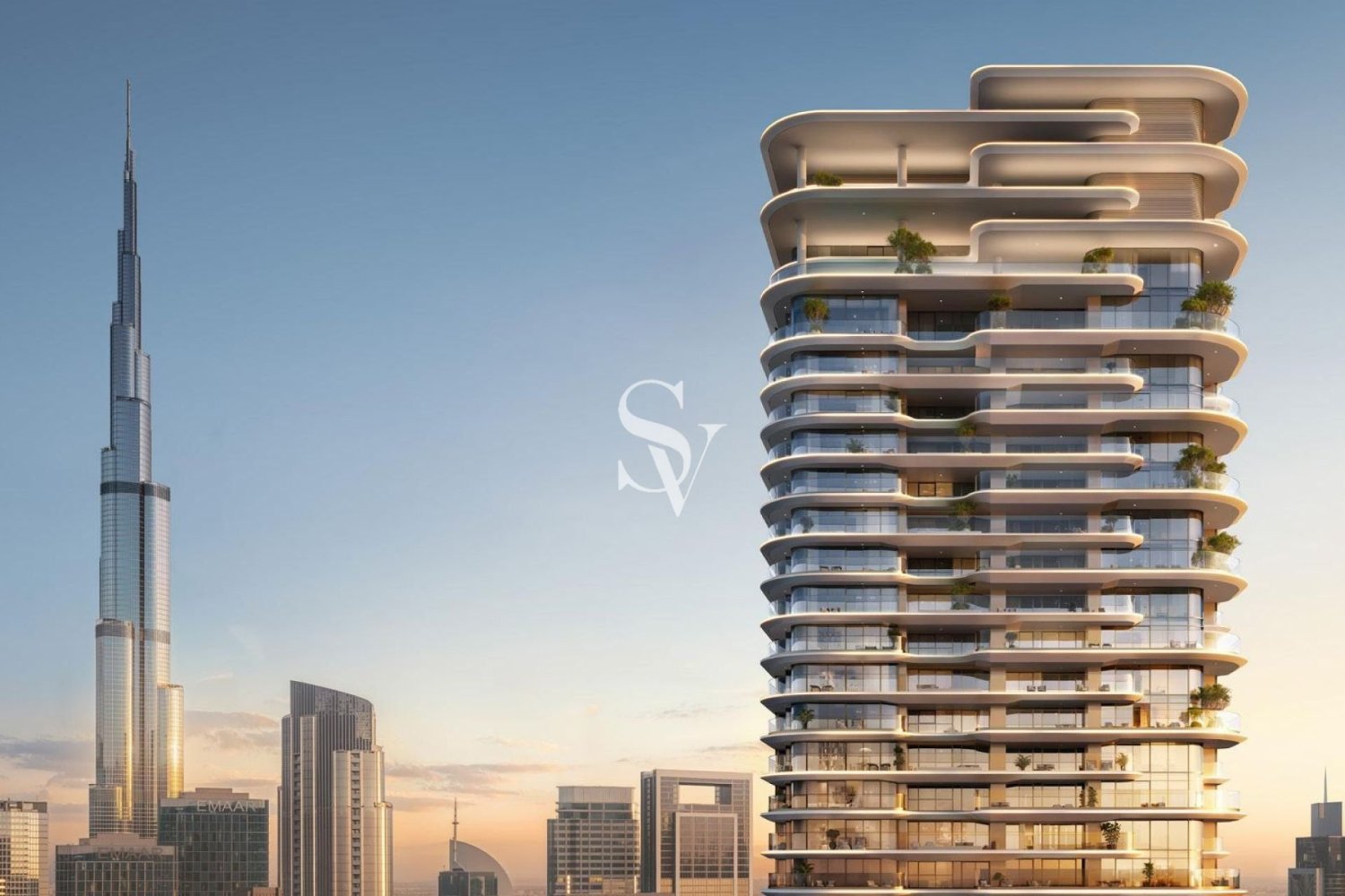Apartamento T1 em Business Bay, UAE N.º 197610
