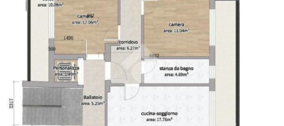 Apartamento de 4 dormitorios en Pomigliano d'Arco, Italy No. 381349 24