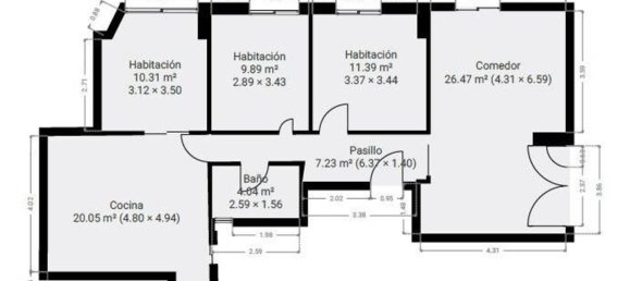 Apartamento de 2 dormitorios en Alicante, Spain No. 154130 28