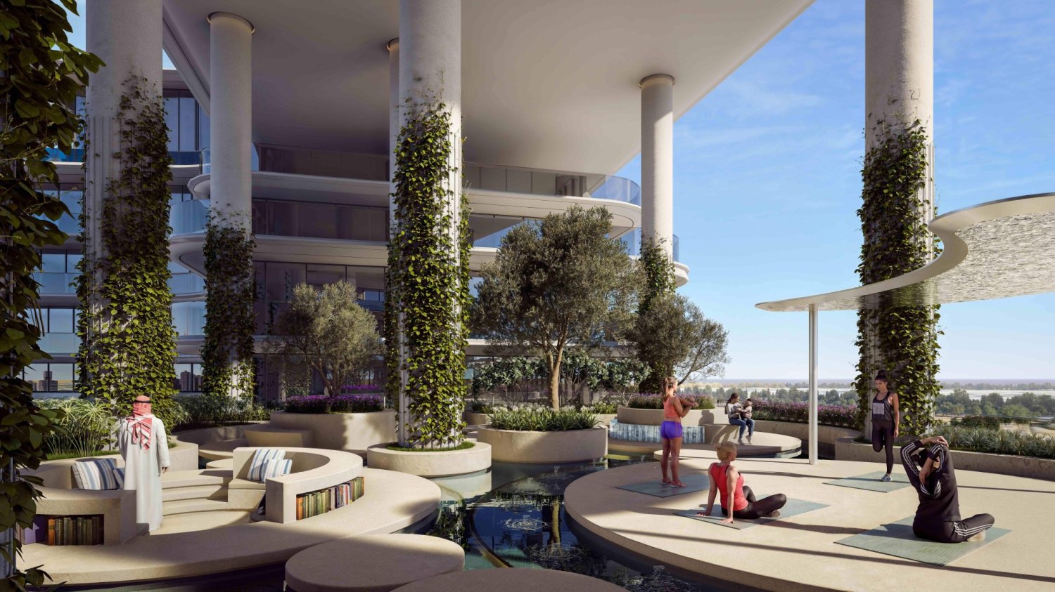 Apartamento T1 em 15 Cascade, Motor City, UAE N.º 68673