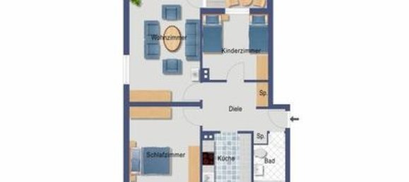 3 rooms Apartment in Cologne, Germany No. 211085 2