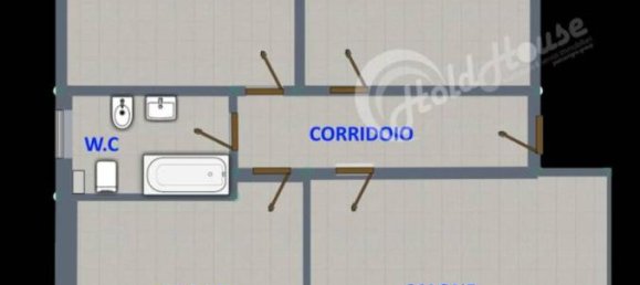 3 rooms Apartment in Pietradefusi, Italy No. 176376 12