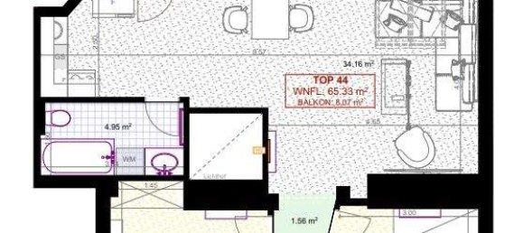 3-salle Appartement à Favoriten, Austria No. 200469 10