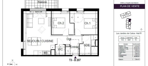 Estúdio em La Chapelle-Saint-Mesmin, France N.º 327692 4