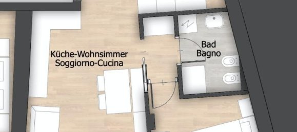 3 rooms Apartment in Trentino-Alto Adige, Italy No. 234489 7