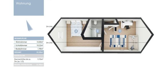 4 غرف نوم منزل ذو طابقين في Eichstatt, Germany رقم 232456 27