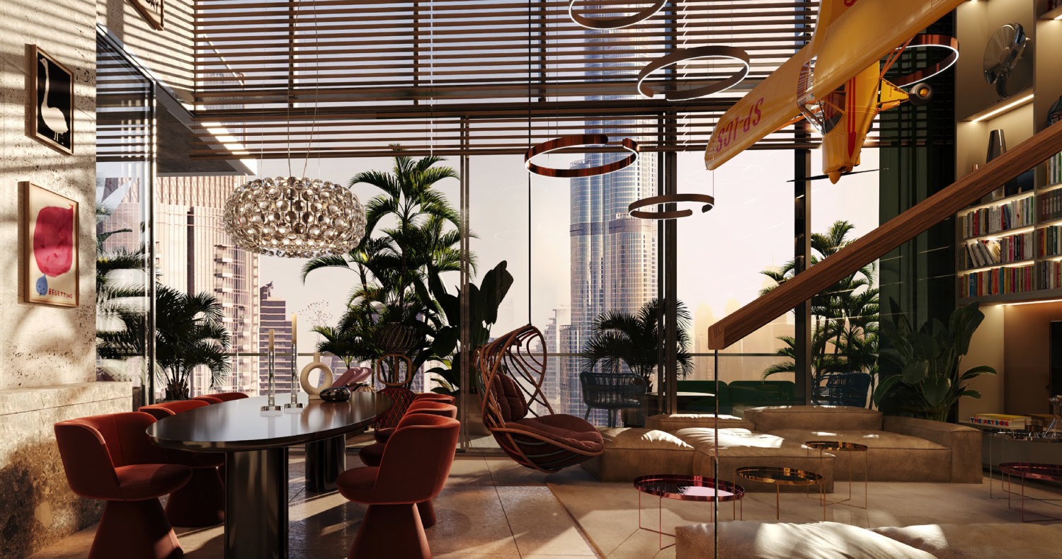 Студия в Даунтаун Дубай (Даунтаун Бурдж Дубай), ОАЭ № 103965