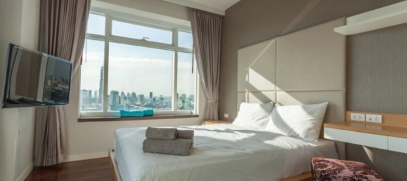 Кондоминиум  с 1 спальней в Бангкок, Таиланд № 5354 6