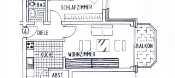 Квартира с 2 комнатами в Дюссельдорф, Германия № 18746 7