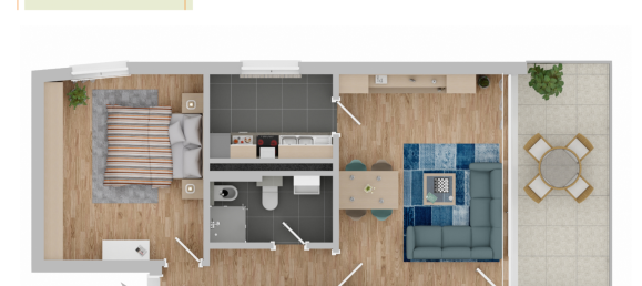 1 Schlafzimmer Wohnung in Wiesbaden, Germany, Nr. 259593 11