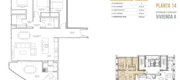 3 Schlafzimmer Wohnung in Benidorm, Spain, Nr. 284549 27