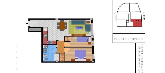 2 Schlafzimmer Wohnung in Moraira, Spain, Nr. 3143 8