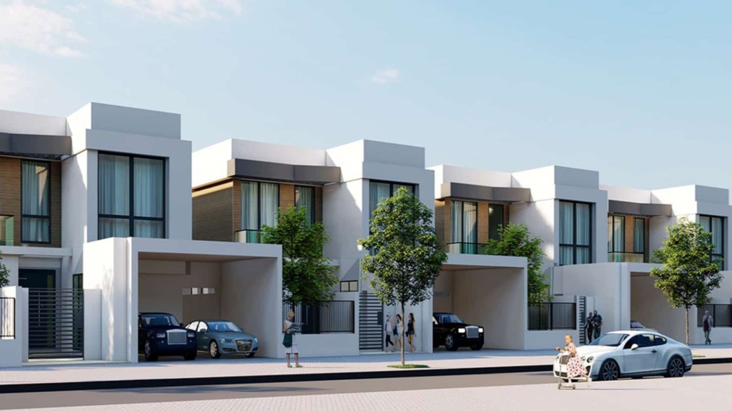 Вилла с 3 спальнями в MARBELLA II, Mina Al Arab, ОАЭ № 60044