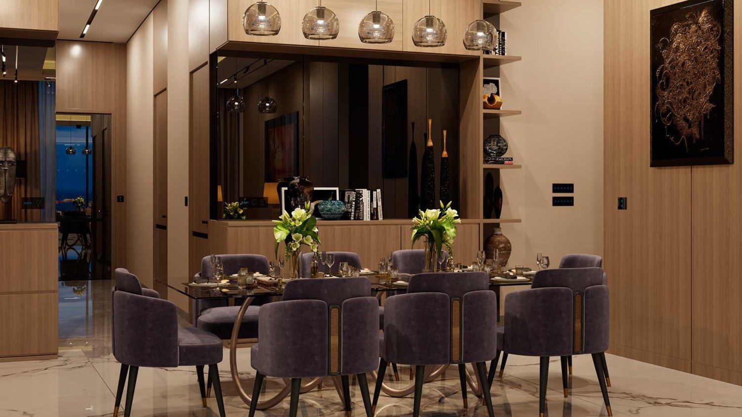 Квартира с 1 спальней в SeaHeaven, Дубай Марина, ОАЭ № 62042