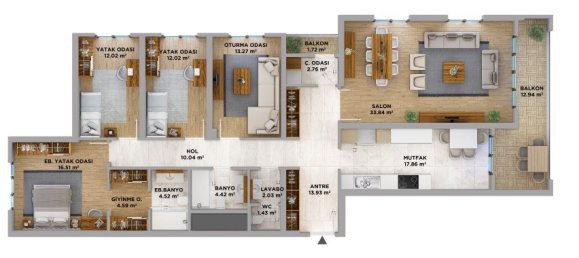 3 rooms Apartment in Avcılar, Turkey No. 13517 22