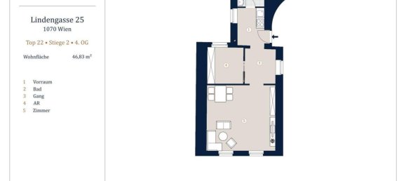 2غرفة شقة في Neubau, Austria رقم 150399 10