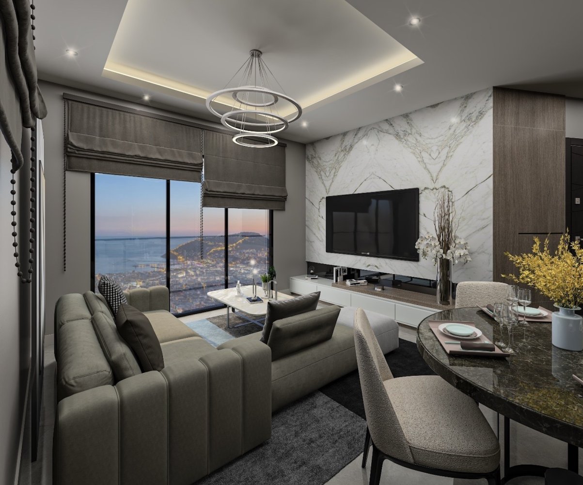 Apartamento 4+1 em Alanya, Turkey N.º 24797