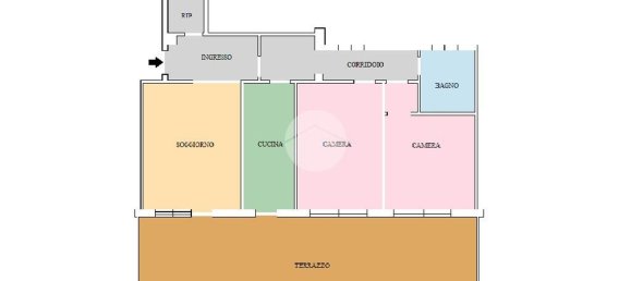 3 rooms Apartment in Rome, Italy No. 200586 48