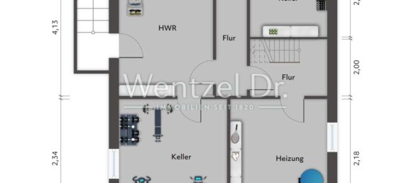 Бунгало с 4 комнатами в Бергедорф, Германия № 80524 4