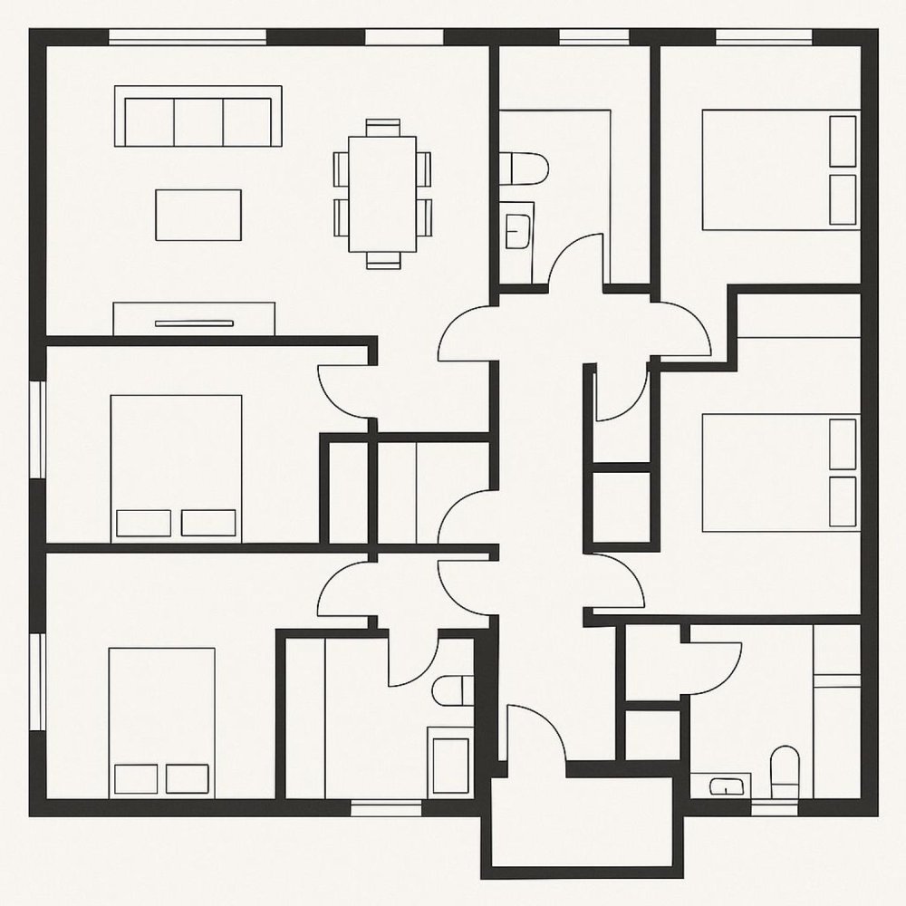 4 غرف نوم تاون هاوس في Chipiona, Spain رقم 153869