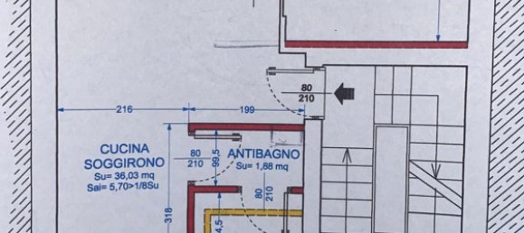 3 rooms Apartment in Domodossola, Italy No. 252203 13