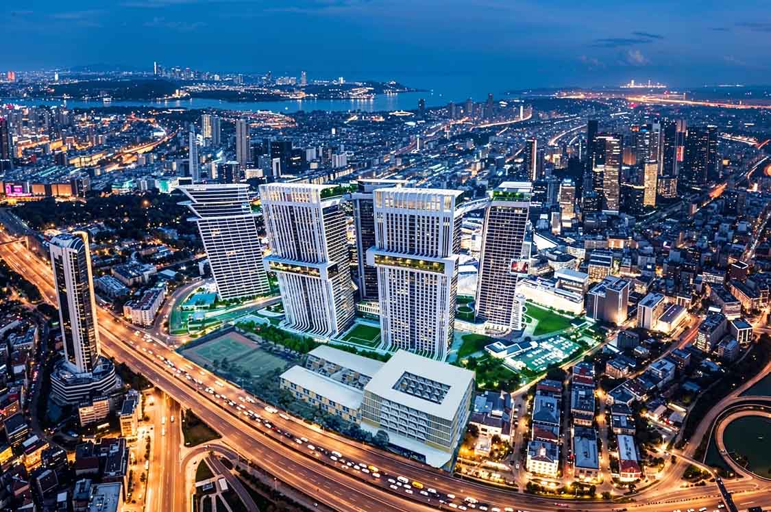 4-salle Appartement à Istanbul, Turkey No. 47846