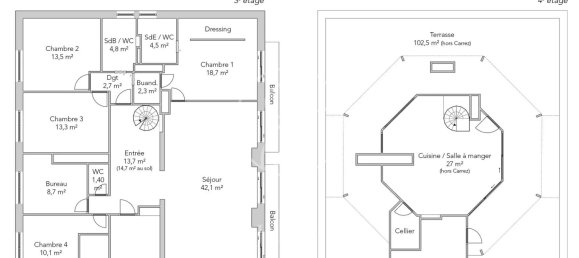 Duplex T4 em Neuilly-sur-Seine, France N.º 124506 13