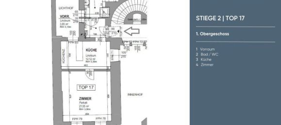 2 rooms Apartment in Neubau, Austria No. 153912 15