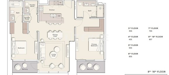 4 Schlafzimmer Wohnung in Business Bay, UAE, Nr. 111340 21