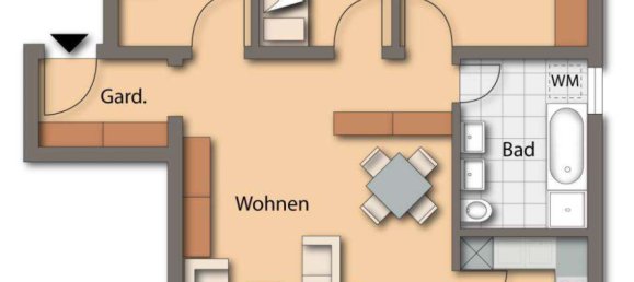 4-salle Appartement à Neustadt an der Waldnaab, Germany No. 317901 14