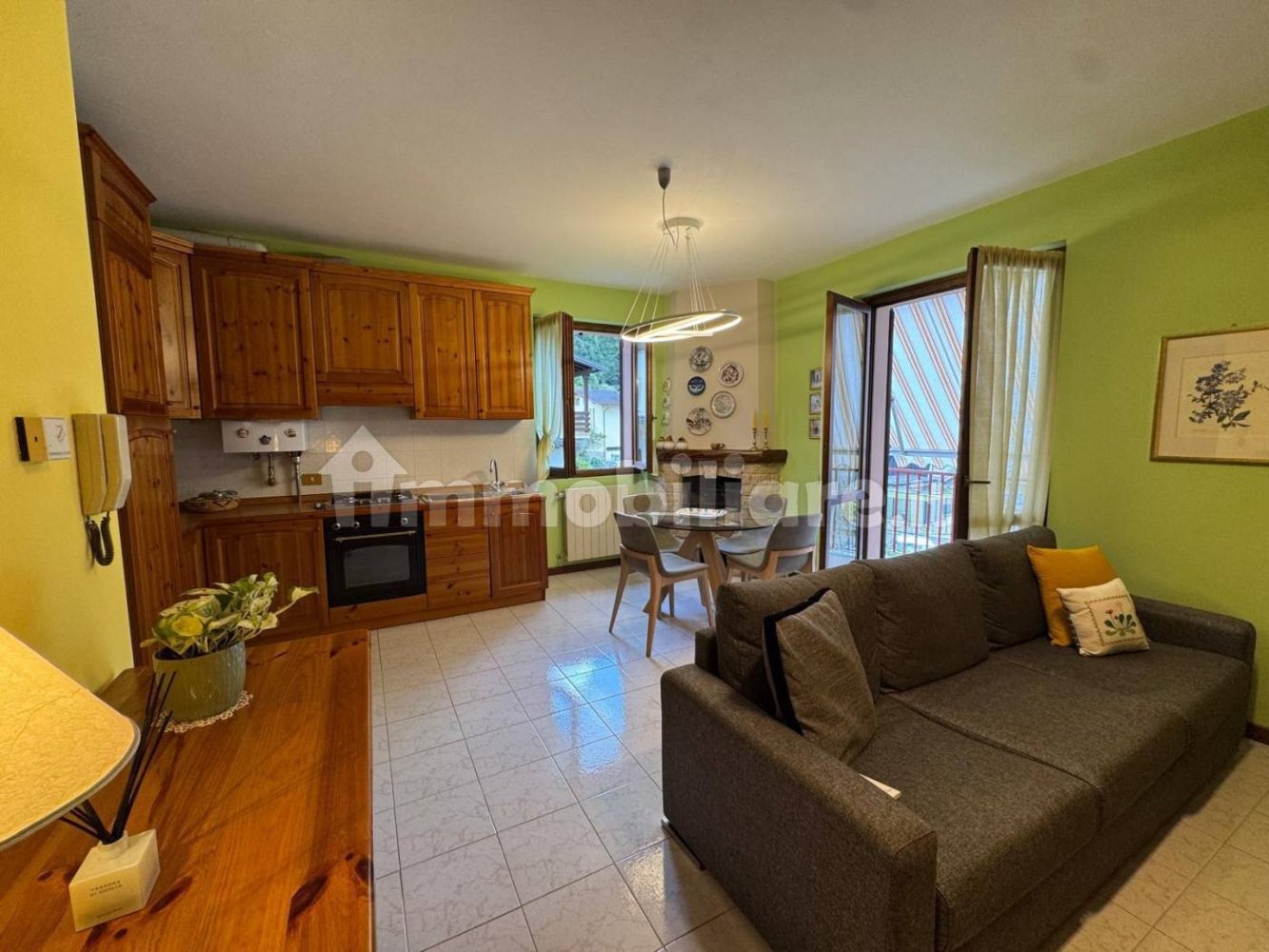 Квартира с 3 спальнями в Пьярио, Италия № 373097