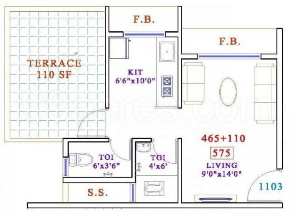 استوديو في Mumbai, India رقم 15267