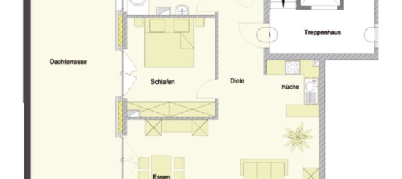 Пентхаус с 1 спальней в Любек, Германия № 278451 17
