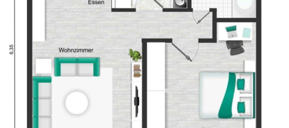 1 غرف نوم شقة في Ludwigsburg, Germany رقم 321144 14