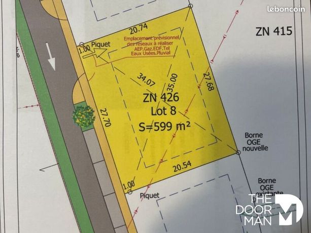 599m² Land in Verdun-sur-Garonne, France No. 308357