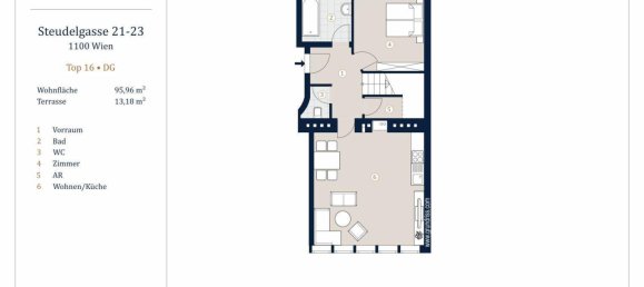 4-Zimmer Doppelhaus in Favoriten, Austria, Nr. 67985 15