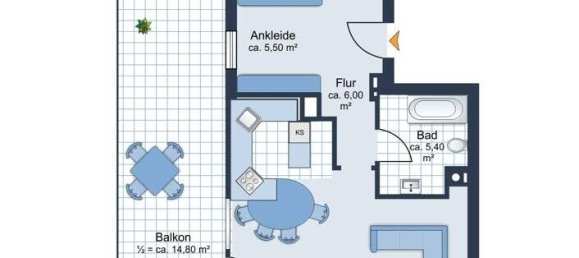 Apartamento de 2 habitaciónes en Neuburg-Schrobenhausen, Germany No. 181714 10