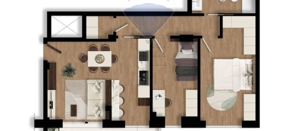 2 غرف نوم شقة في Rome, Italy رقم 352669 6