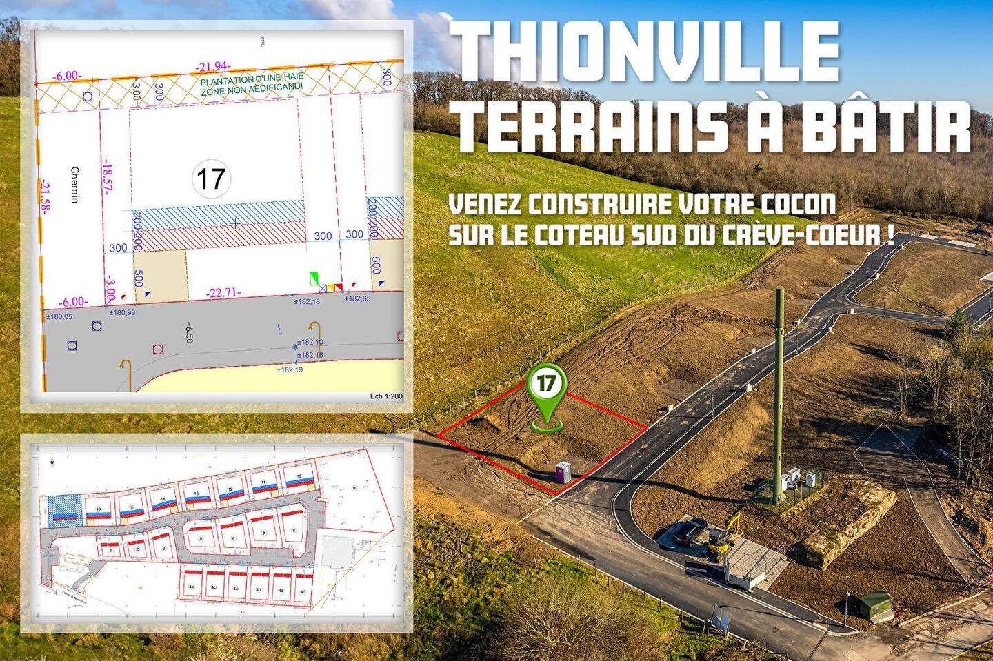 Terrain à Thionville, France 482m² No. 75089