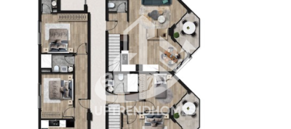 شقة 1+1 في Alanya, Turkey رقم 882 26