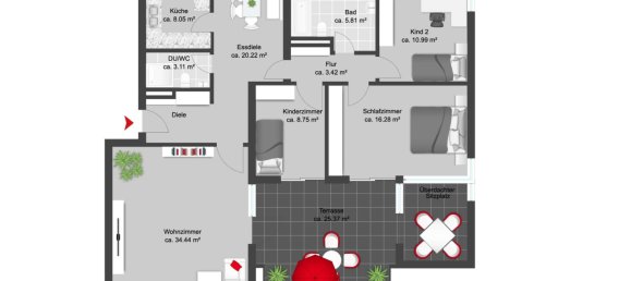 4 rooms Apartment in Munich, Germany No. 130350 17