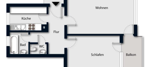 1 غرف نوم شقة في Ludwigsburg, Germany رقم 267972 8