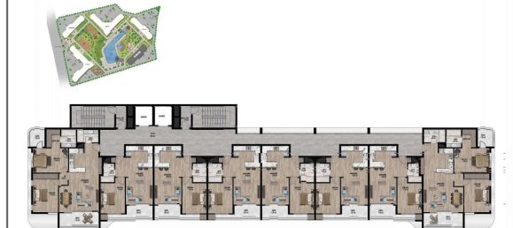 2 rooms Apartment in Tomuk, Turkey No. 30427 27