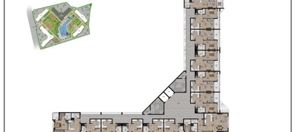 2 rooms Apartment in Tomuk, Turkey No. 30427 24