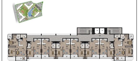 2 rooms Apartment in Tomuk, Turkey No. 30427 25