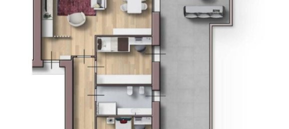 4-Zimmer Penthouse in Canegrate, Italy, Nr. 283816 22