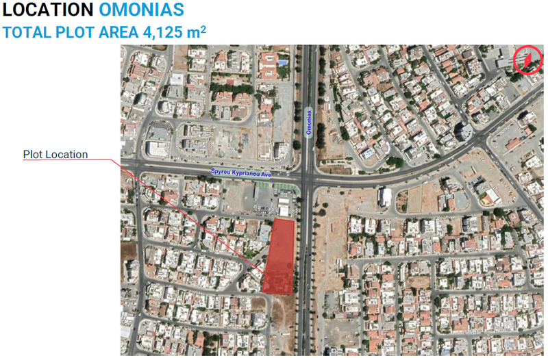  قطعة أرض في Kato Polemidia, Cyprus 4125متر مربع رقم 11556