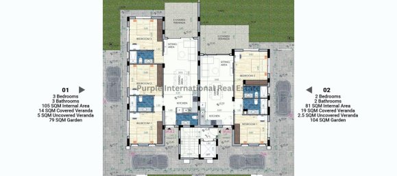 3 bedrooms Apartment in Larnaca, Cyprus No. 5138 3