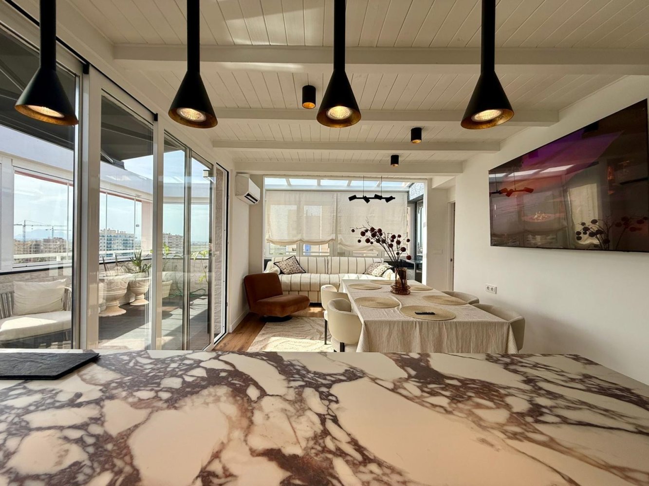 4 dormitorios ático en venta en Guardamar del Segura, Alicante, Comunidad Valenciana, Spain № 365941