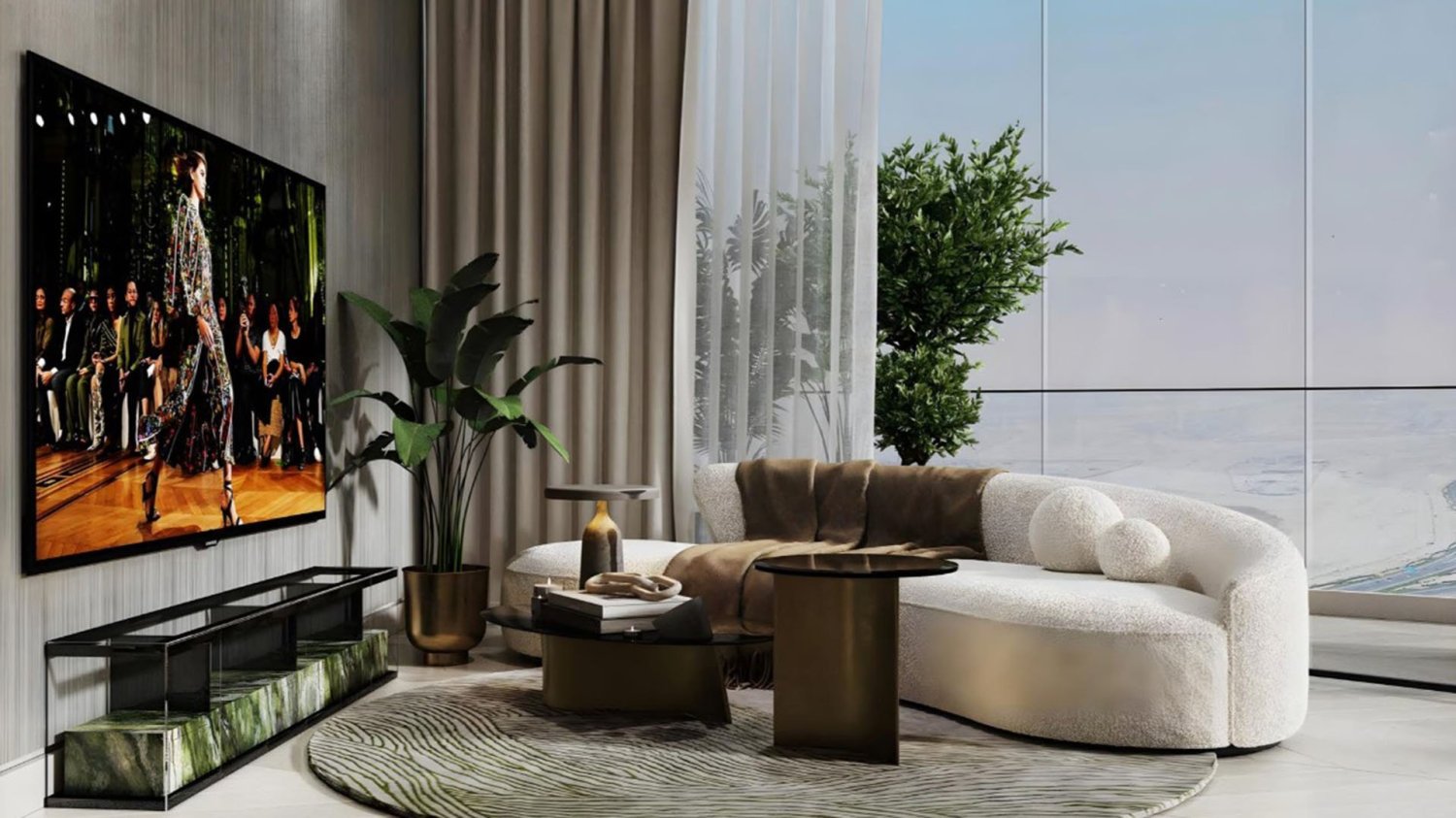 1 غرف نوم شقة في CANAL CROWN APARTMENTS, الخليج التجاري, UAE رقم 61945